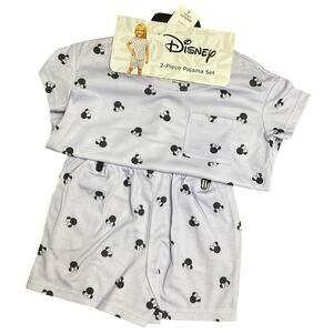 Disney Girl’s Pajamas Sleepwear Purple Set Size 4T NWT